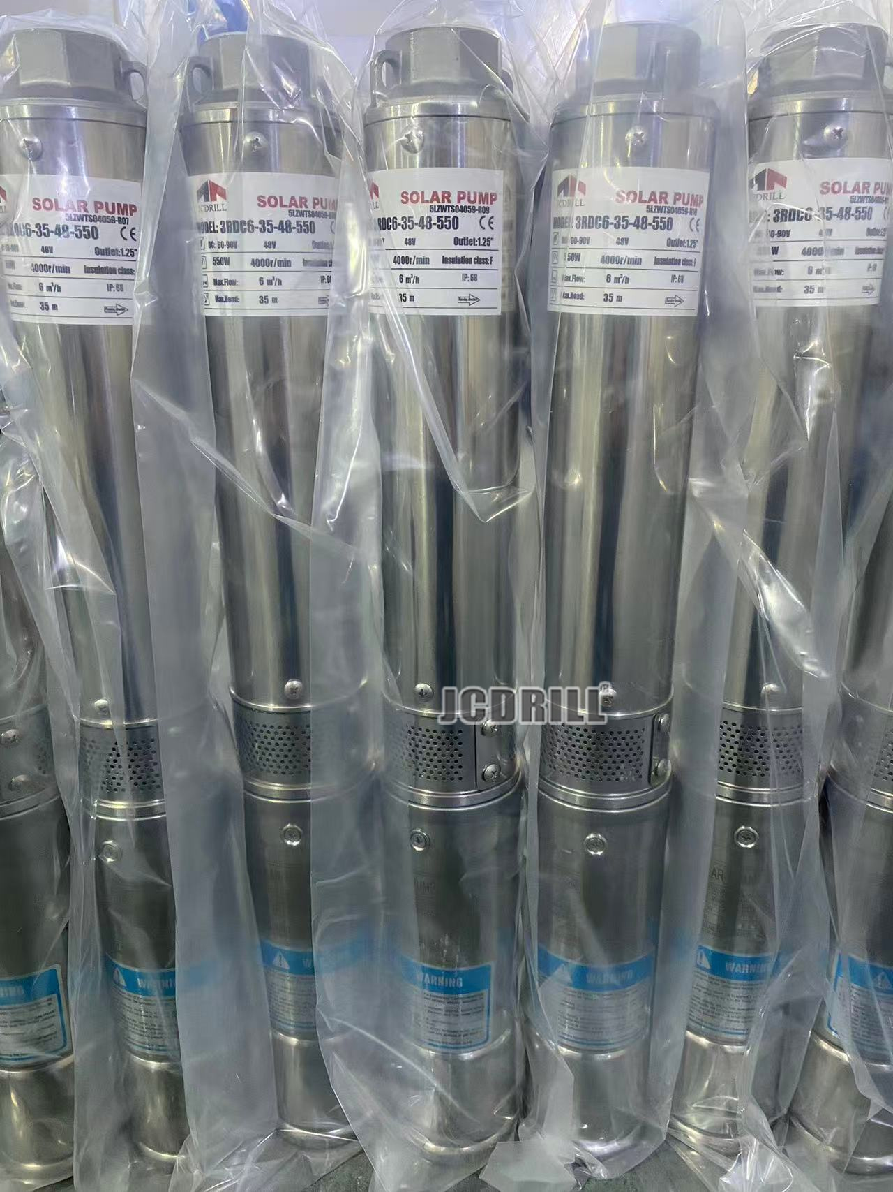 Série de pompes de puits solaires JCDRILL