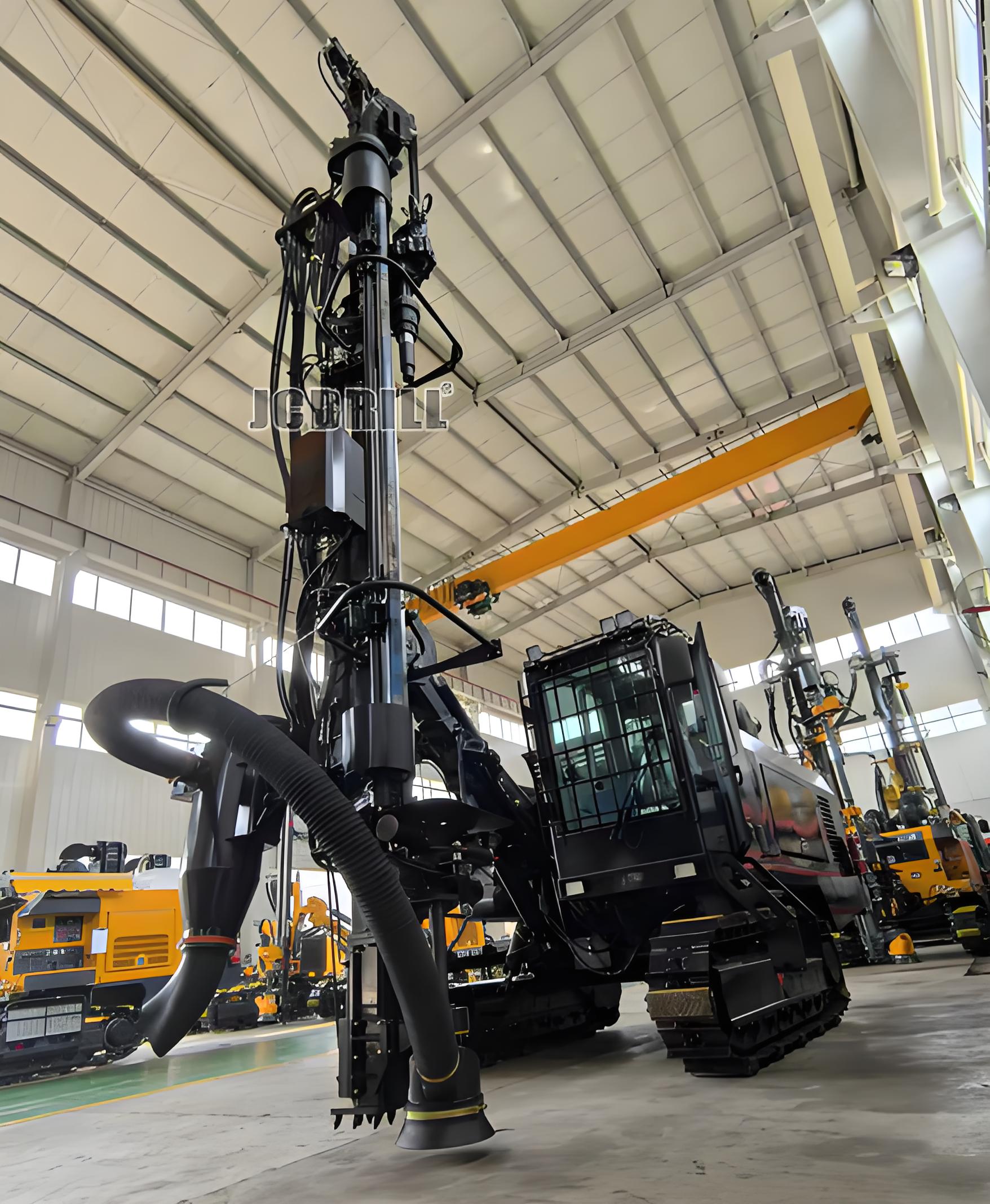 JCDRILL JC660A Foreuse de sablage à roche à DTH intégrée
