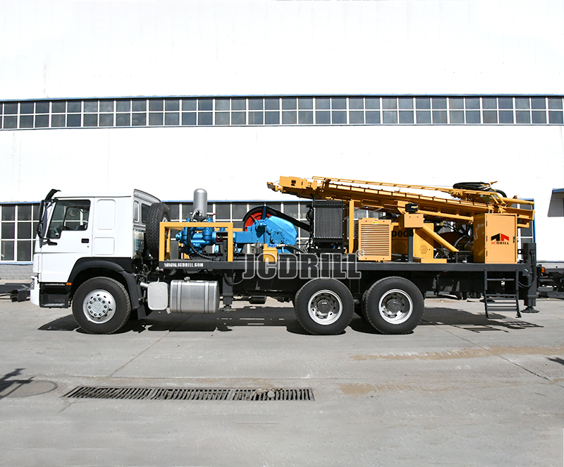 Machine de forage de puits avec compresseur d’air à vendre