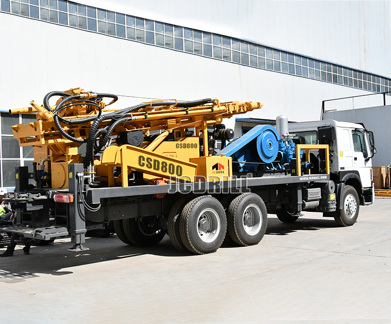 Machine de forage de puits avec compresseur d’air à vendre