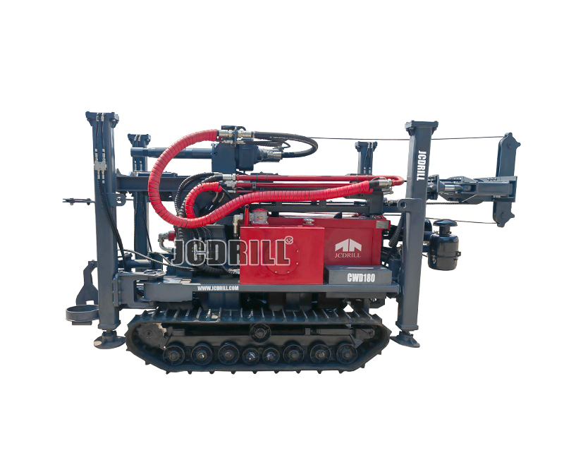 Plate-forme multifonctionnelle de forage de puits d’eau par Crawler Moving
