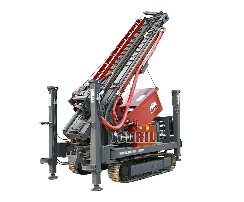 CWD400 facile à utiliser plate-forme de forage de puits d’eau sur chenilles Diesel