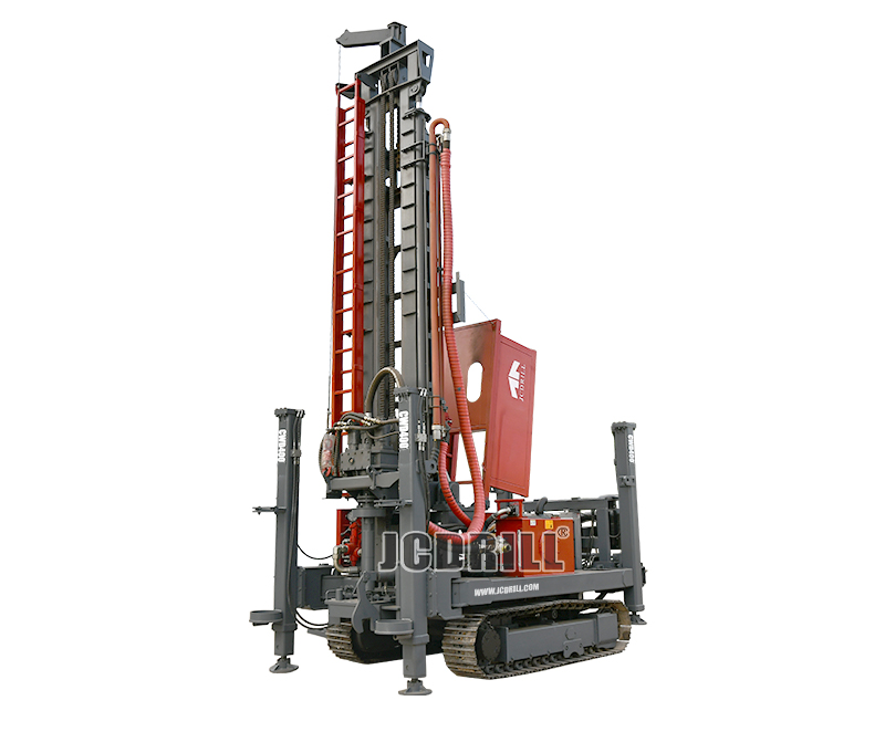 CWD400 facile à utiliser plate-forme de forage de puits d’eau sur chenilles Diesel
