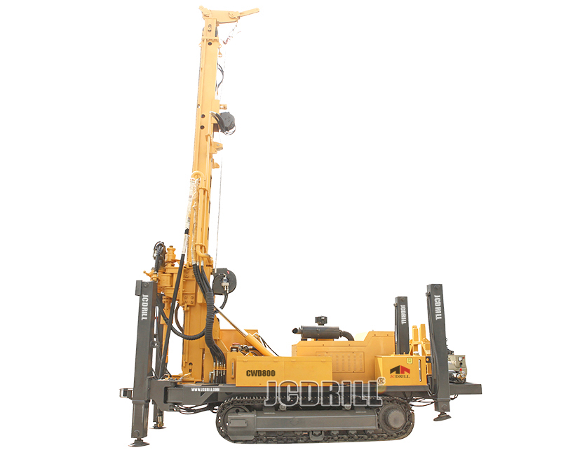 CWD800 forage hydraulique sur chenilles Machine de forage d’eau