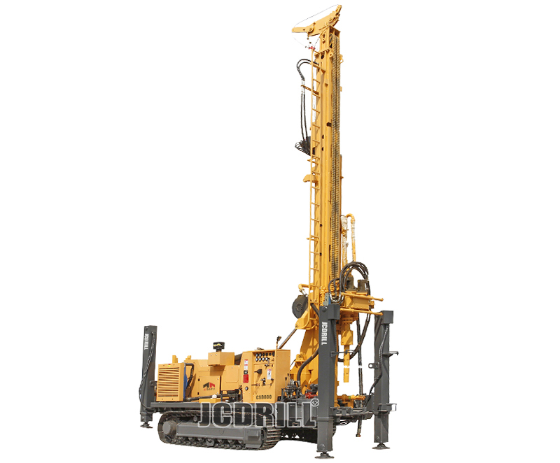 CWD800 forage hydraulique sur chenilles Machine de forage d’eau