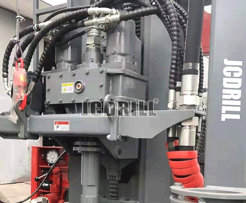 CWD300 perceuse rotative hydraulique sur chenilles