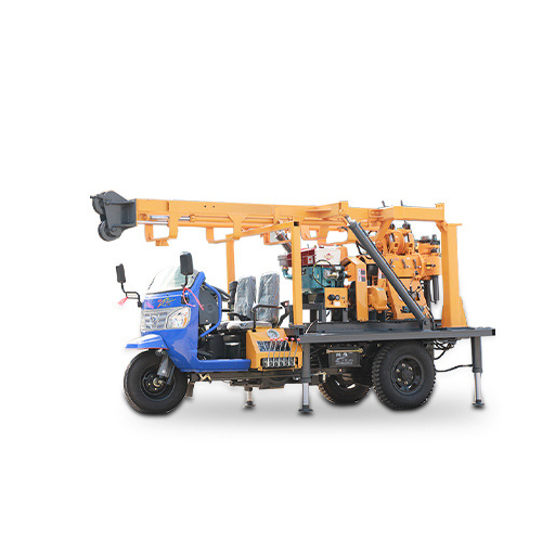 JXY200C trois roues véhicule monté Machine de forage hydraulique de noyau de broche