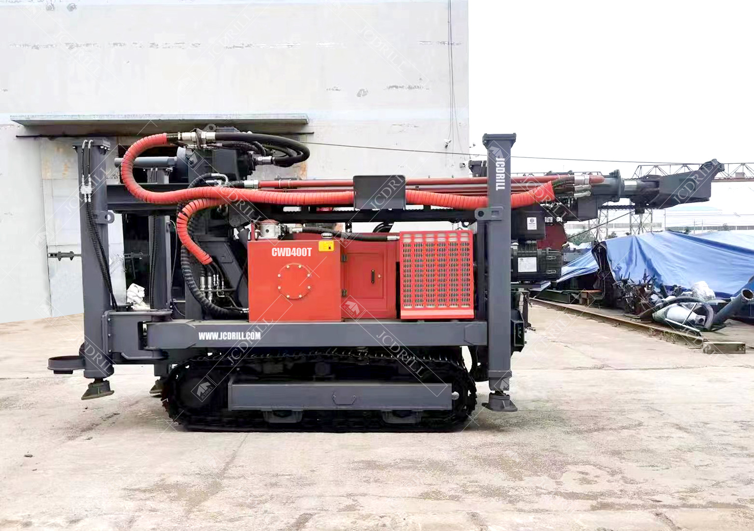 Expérience client des compresseurs d'air CWD400T et JAC31-25