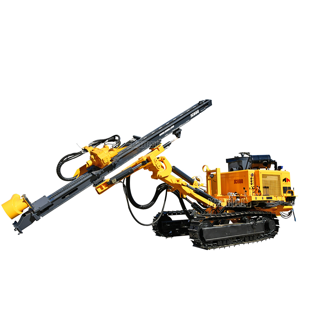 Comment fonctionne une foreuse DTH