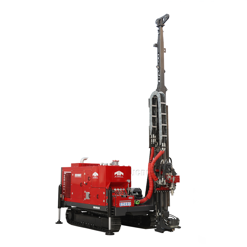 Machine de forage minier à carottage diamantée montée sur chenilles hydrauliques JCD1000T