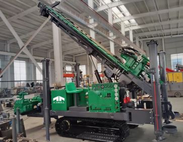 Libérez le potentiel de forage grâce aux foreuses de puits d'eau sur chenilles JCDRILL conçues sur mesure