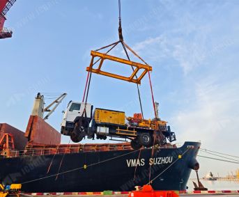 Méthodes d’expédition pour les plates-formes de forage de puits d’eau montées sur camion